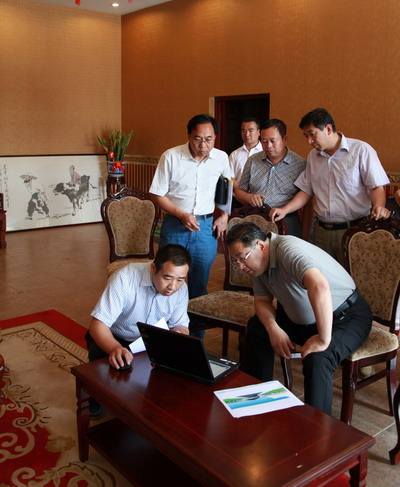 傅海旺就燕山大峡谷合作开发工作赴北京对接